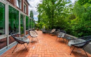 Un jardín fuera de Auszeit Hotel Hamburg