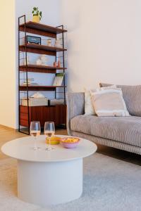 Posezení v ubytování Gezinsappartement in Middelkerke - Noort-C