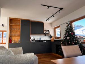 Kuchyň nebo kuchyňský kout v ubytování Bergnest 4 + 5 fotografií