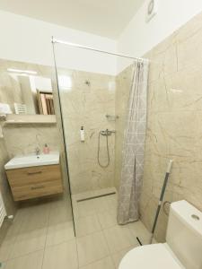 Koupelna v ubytování Pension Kadlcuv Mlyn + 56 fotografií