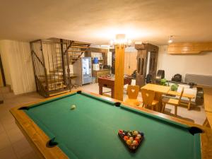 Biliár nebo kulečník v ubytování Pension Kadlcuv Mlyn