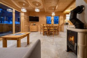 Et tv og/eller underholdning på Zakopiańskie domki przy Potoku