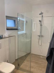 Koupelna v ubytování 1 ZKB Komfort Apartment Nähe Stadtzentrum Köln & DOM