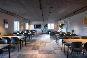 Posezení v ubytování MyHotel Taastrup