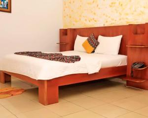 Postel nebo postele na pokoji v ubytování Résidence Vanestelle