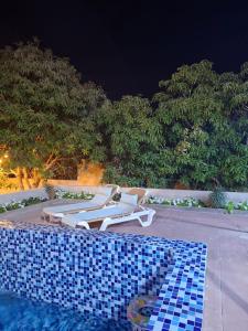 Bazén v ubytování farm house khorfakkan al Fujairah nebo v jeho okolí