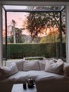 Posezení v ubytování Casa del Cielo