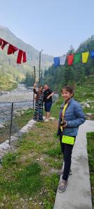 Naturlandskabet i nærheden af campingpladsen