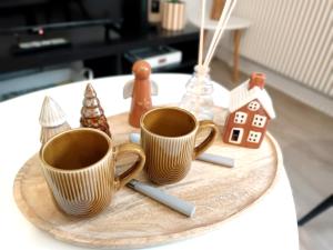 Παροχές για τσάι/καφέ στο Charmant T1 au cœur du centre historique de Dinan +2 φωτογραφίες