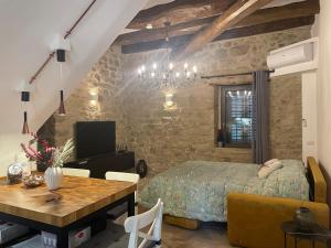 Χώρος καθιστικού στο Appartamenti Pietrachiara