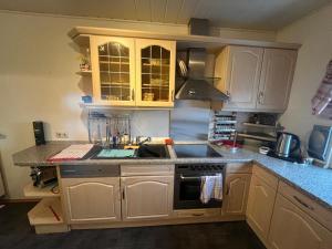 Kuchyň nebo kuchyňský kout v ubytování Fachwerkzauber + 3 fotografie