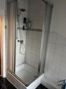 Koupelna v ubytování Fachwerkzauber