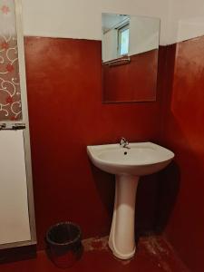 Et badeværelse på angel villa ahangama