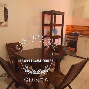 Kuchyň nebo kuchyňský kout v ubytování Quinta casa del sol