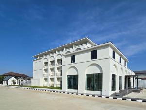 Bygningen som hotellet ligger i