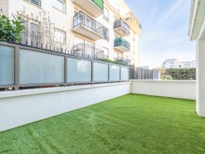 Bygningen som lejligheden ligger i