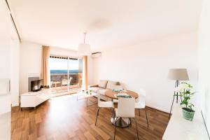 Χώρος καθιστικού στο Résidence de Grasse