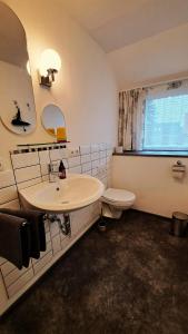 Koupelna v ubytování Ferienwohnung Auguste