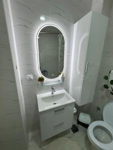 Koupelna v ubytování APARTMAN ANASTASIJA i DANKA