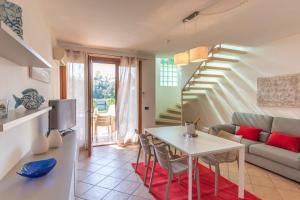 Χώρος καθιστικού στο Residence Albarella