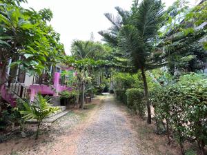 Zahrada ubytování Mae Somboon House