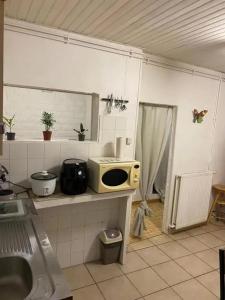 Un baño de Appartement confortable à Aigues-Mortes – 30 m²