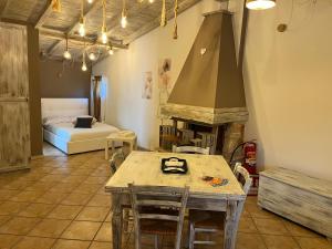 Postel nebo postele na pokoji v ubytování Alloggio FELICE