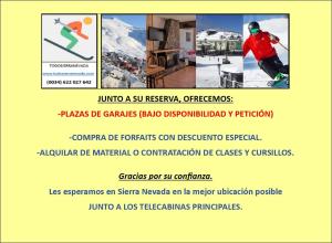 Φωτογραφία από το άλμπουμ του SKI & SNOW APARTMENTS - PLAZA DE PRADOLLANO - Junto a los Telecabinas by TODOSIERRANEVADA στη Σιέρρα Νεβάδα