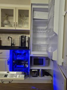 Kuchyň nebo kuchyňský kout v ubytování Landhaus Knoflach