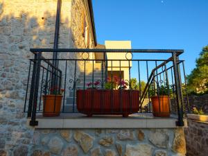 Ein Balkon oder eine Terrasse in der Unterkunft Apartments Punta