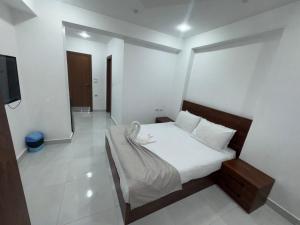 Postel nebo postele na pokoji v ubytování Prince PyraMids & Sphinx