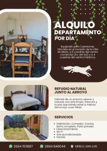 Ένα ή περισσότερα κρεβάτια σε δωμάτιο στο La Armonía Departamentos