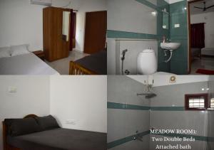 Кровать или кровати в номере MeadowView Cottage Marari +2 фотографии