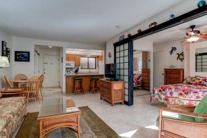 Kuchyň nebo kuchyňský kout v ubytování Hono Kai B15