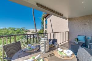 Balkón nebo terasa v ubytování Kihei Alii Kai B306