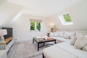 Et opholdsområde på April Lodge