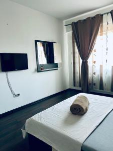 TV a/nebo společenská místnost v ubytování Bella Home Apartment