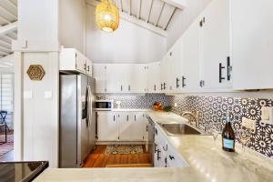 Kuchyň nebo kuchyňský kout v ubytování International Colony 17