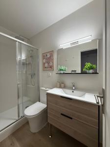 Et badeværelse på Mont'Bohème