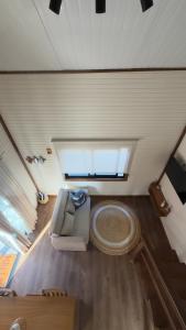 Koupelna v ubytování Morada dos Butiás