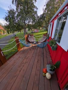 Zahrada ubytování Auszeit im Bauwagen + 11 fotografií