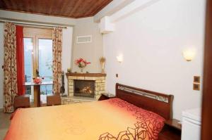 Postel nebo postele na pokoji v ubytování Guesthouse Irida + 17 fotografií