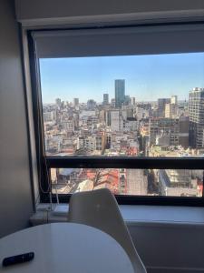 Udsigt til Buenos Aires eller udsigt til byen taget fra lejligheden