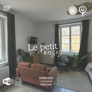 Et opholdsområde på Le Petit Oasis - 50m de la gare de Nevers