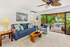 Posezení v ubytování Maui Kamaole M109