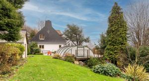 En have udenfor La Villa du Bonheur - Honfleur