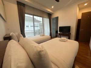 Et tv og/eller underholdning på Chic Villa 6