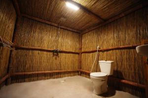 Koupelna v ubytování Al Reem Ranch