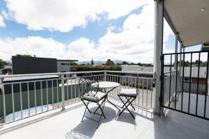Un balcón o terraza en Central Methven Apartment