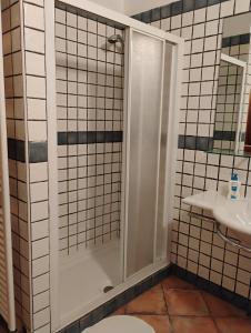 Koupelna v ubytování Il Gallo d' Oro - Oca